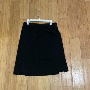 Cute black skirt with slit